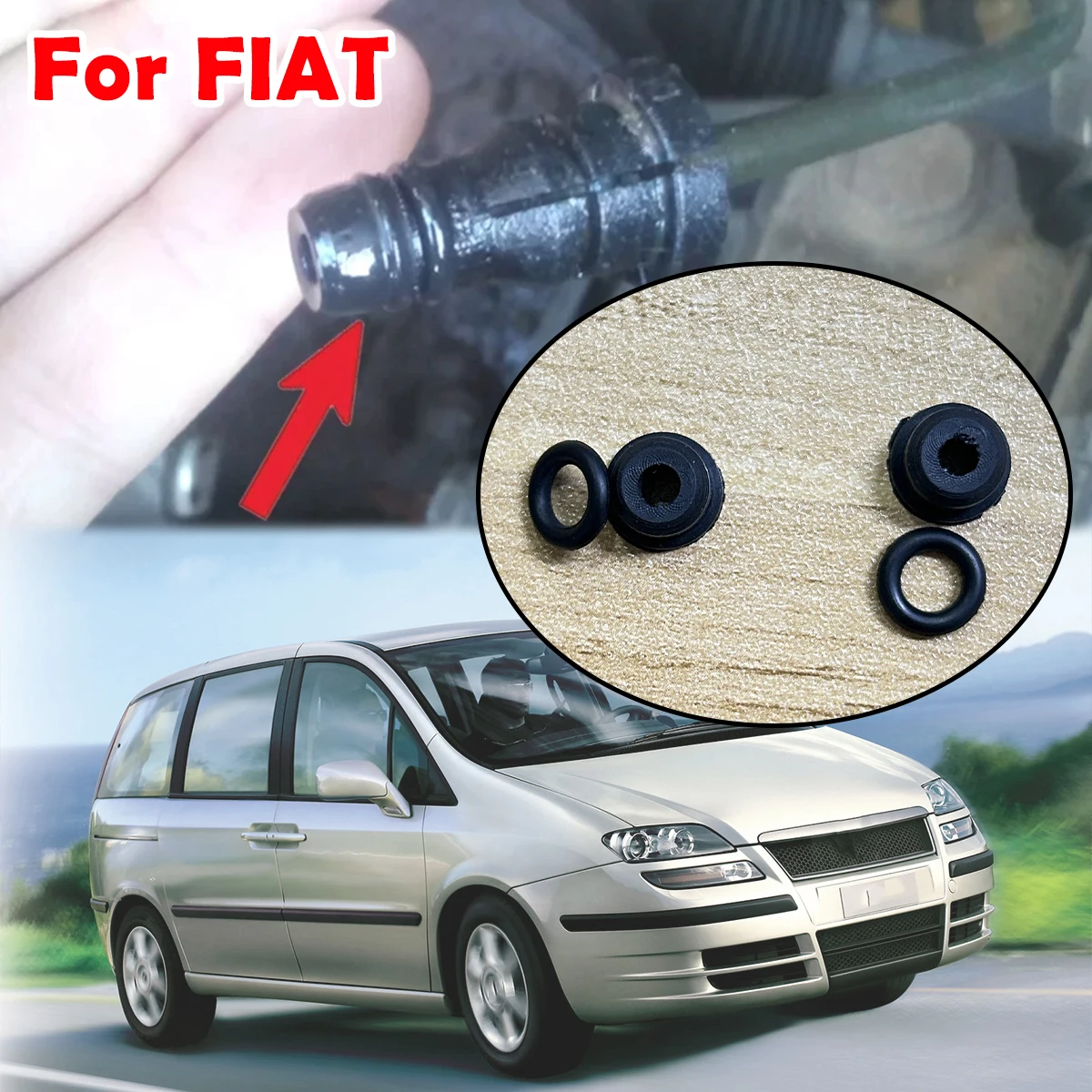 2 set Clutch Slave Master Cylinder Pipe Seal Repair Set For FIAT SCUDO I II III ULYSSE Accessories 1K0798741 02F141143A 215615
2 set Clutch Slave Master Cylinder Pipe Seal Repair Set For FIAT SCUDO I II III ULYSSE Accessories 1K0798741 02F141143A 215615