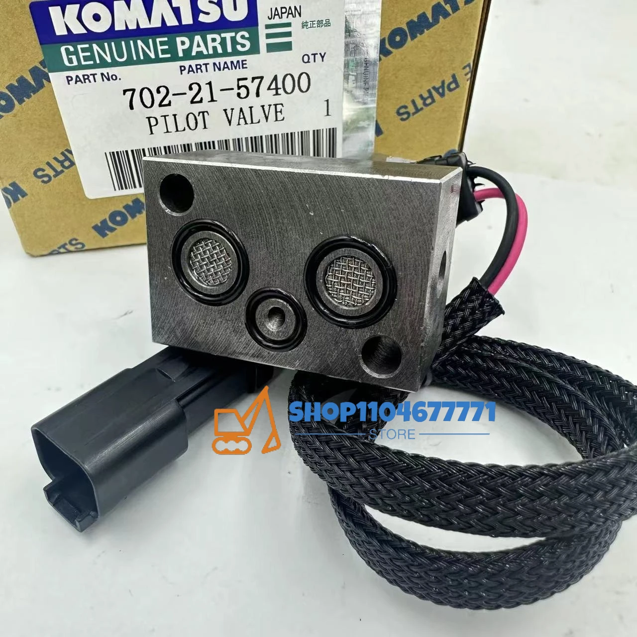 702-21-57400 Для Komatsu PC200-7 PC210-7 PC200-8 Гидравлические электромагнитные клапаны Детали экскаватора
702-21-57400 Для Komatsu PC200-7 PC210-7 PC200-8 Гидравлические электромагнитные клапаны Детали экскаватора