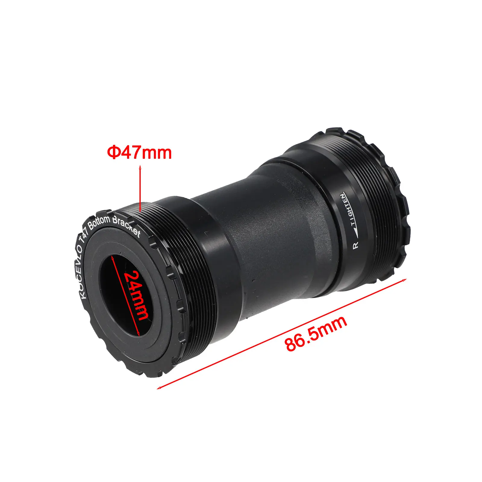 Bicycle Parts T47 Bottom Bracket Length 86.5mm Aluminum Bicycle Bottom Bracket Bearing 86.5mm Length Lightweight Design
Bicycle Parts T47 Bottom Bracket Length 86.5mm Aluminum Bicycle Bottom Bracket Bearing 86.5mm Length Lightweight Design