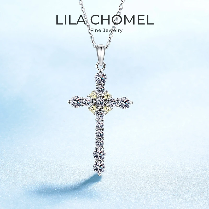 Girl Birthday Gift 18K White Gold Valentine's Day Necklaces 1.22CT Moissanite Diamond Women PT950 Family Color-Contrast Pendant
Girl Birthday Gift 18K White Gold Valentine's Day Necklaces 1.22CT Moissanite Diamond Women PT950 Family Color-Contrast Pendant