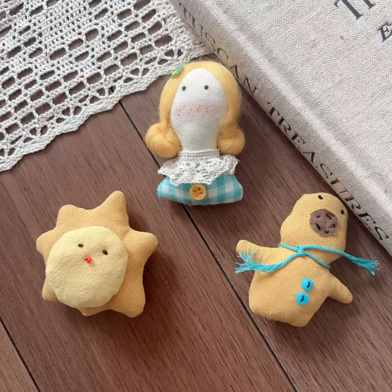 Soft Handmade Cartoon Fabric Doll Part Semi Finished for DIY Bag Hanger Socks Shoes Keychain Sewing Accessory
Soft Handmade Cartoon Fabric Doll Part Semi Finished for DIY Bag Hanger Socks Shoes Keychain Sewing Accessory