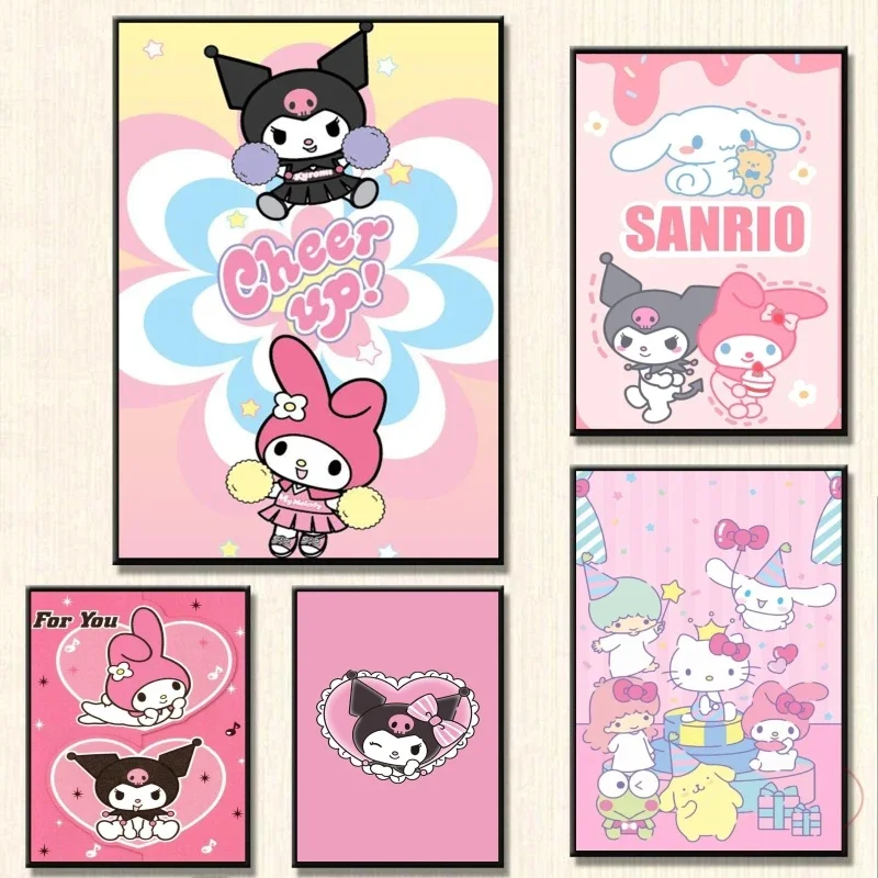 Anime Sanrio Poster Wall Art Home Decor Room Decor Digital Painting Living Room Restaurant Kitchen Art
Anime Sanrio Poster Wall Art Home Decor Room Decor Digital Painting Living Room Restaurant Kitchen Art