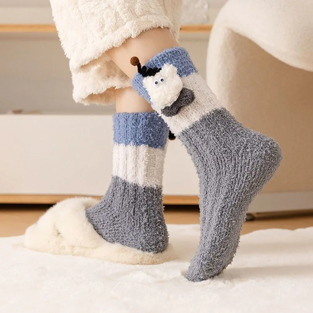 Novelty Thicken Cartoon Plush Socks Non-Slip Home 3D Eyes Sleeping Socks Indoor Hosiery Thermal Warm Socks Apparel Accessories
Novelty Thicken Cartoon Plush Socks Non-Slip Home 3D Eyes Sleeping Socks Indoor Hosiery Thermal Warm Socks Apparel Accessories