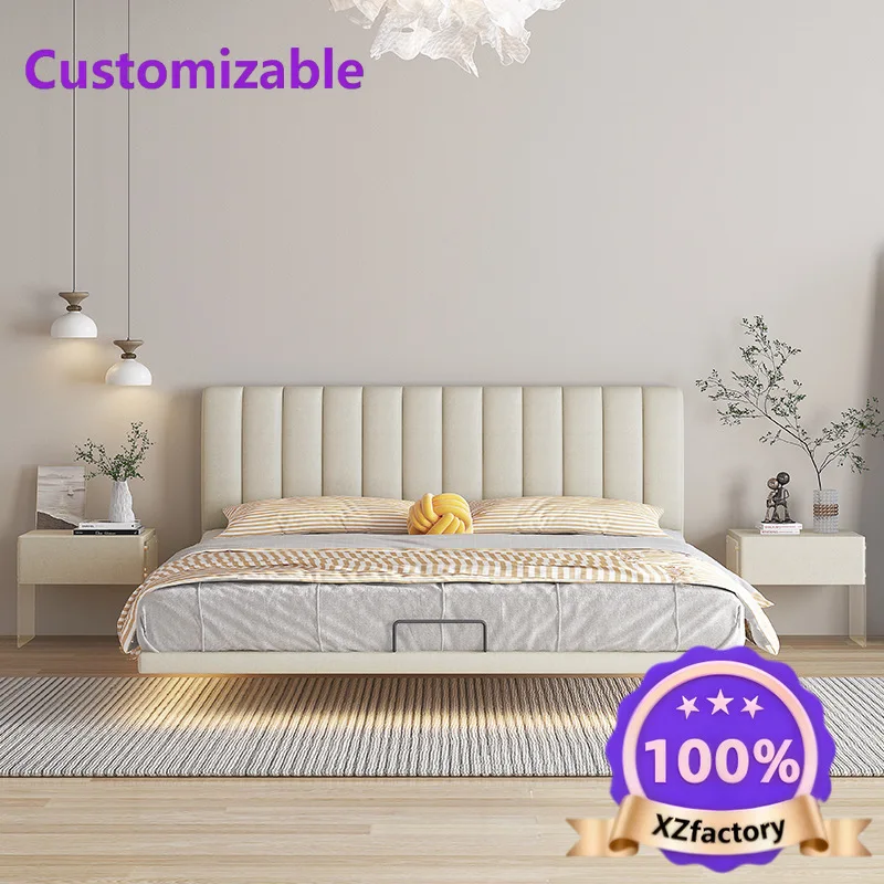 Factory Direct 2026 Top RatedCama suspendida, viento crema, dormitorio principal, doble, con sensor de luz, minimalista, terciop
Factory Direct 2026 Top RatedCama suspendida, viento crema, dormitorio principal, doble, con sensor de luz, minimalista, terciop
