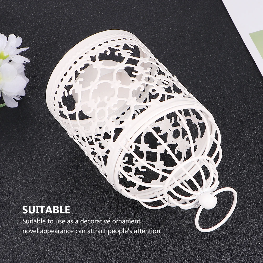 2pcs Bird Cage Holder Iron Hollow Out Creative Home Adornment Decorative Candlestick For Living Room Bedroom Bar
2pcs Bird Cage Holder Iron Hollow Out Creative Home Adornment Decorative Candlestick For Living Room Bedroom Bar