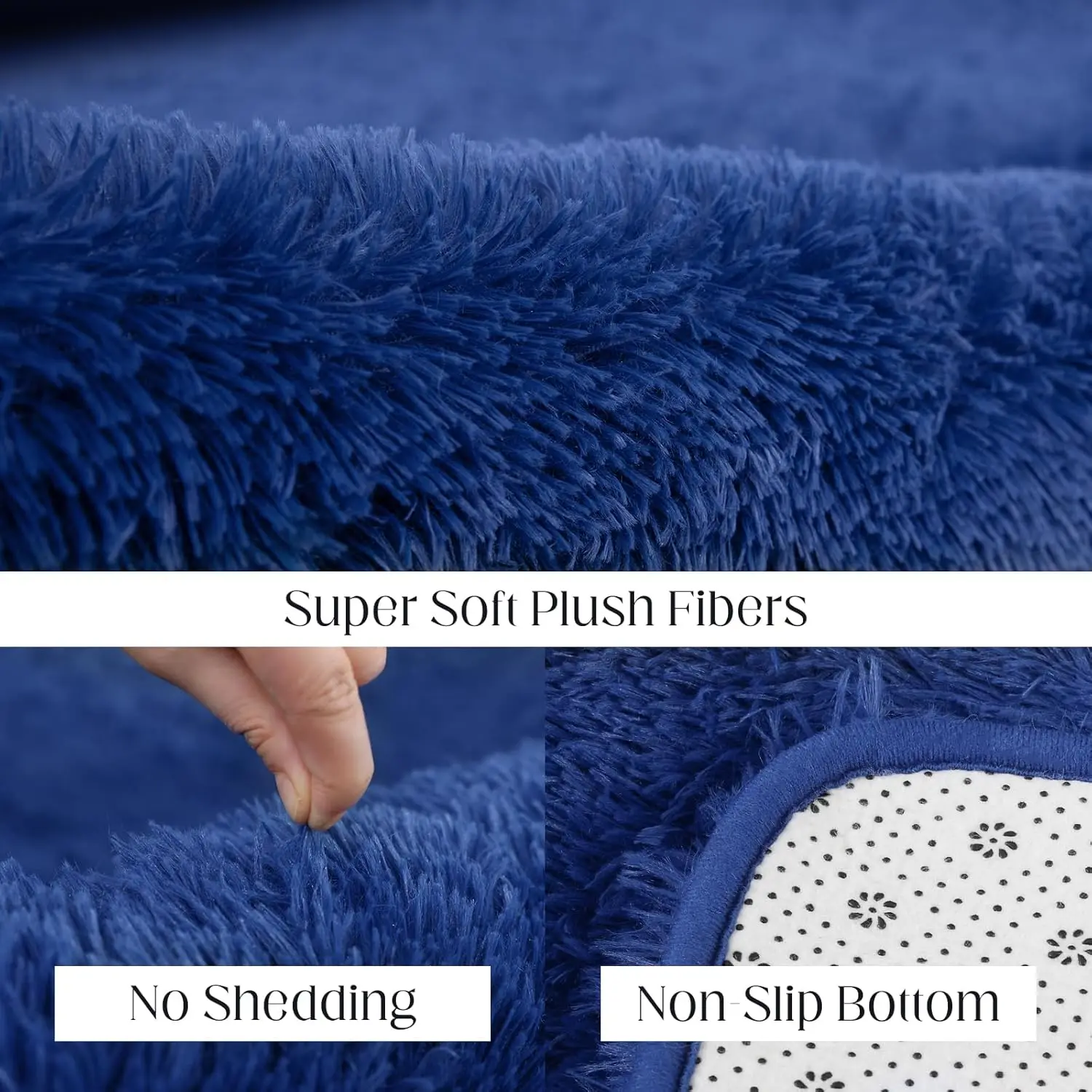 Soft 6X9 Blue Rug, Fluffy Area Rugs For Living Room, Plush Navy Area Rugs For Bedroom, Non-Slip Indoor Carpet For Nursery,
Soft 6X9 Blue Rug, Fluffy Area Rugs For Living Room, Plush Navy Area Rugs For Bedroom, Non-Slip Indoor Carpet For Nursery,