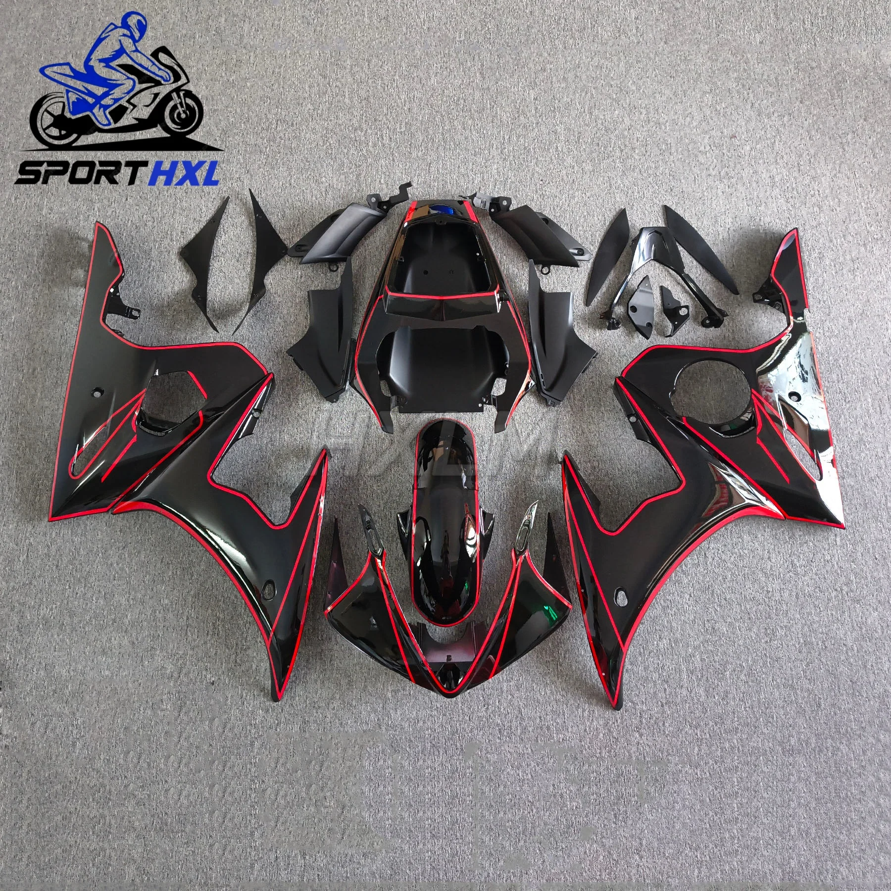 For YAMAHA YZFR6 2003 Motorcycle Fairing Body Kits for YAMAHA YZFR6 2003 - 2005 Fairings Black unpainted
For YAMAHA YZFR6 2003 Motorcycle Fairing Body Kits for YAMAHA YZFR6 2003 - 2005 Fairings Black unpainted