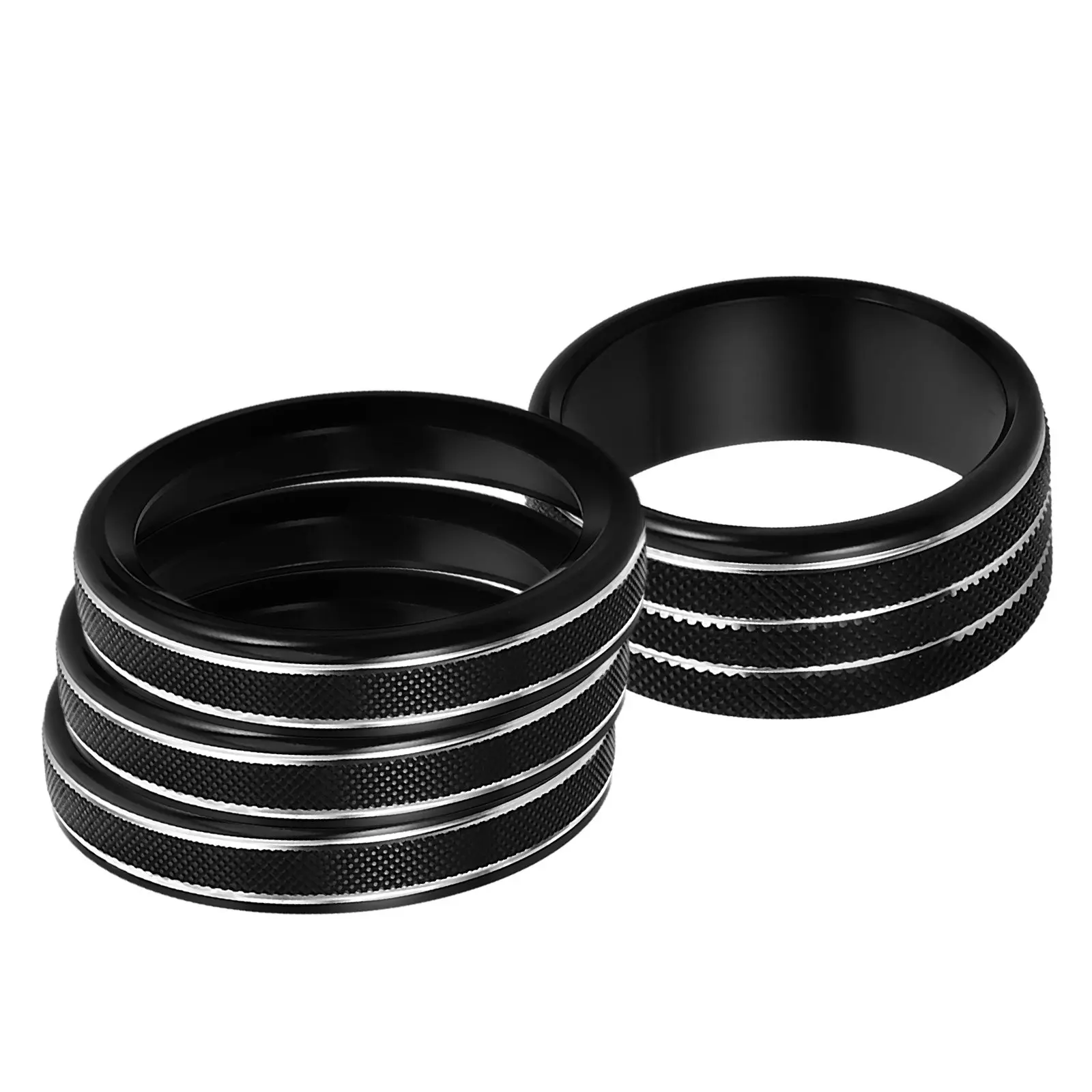 4Pcs Air Conditioner Switch Knob Ring Aluminum Alloy Black Compatible for Jeep Jlu 2018-2022 Durable Interior Trim
4Pcs Air Conditioner Switch Knob Ring Aluminum Alloy Black Compatible for Jeep Jlu 2018-2022 Durable Interior Trim