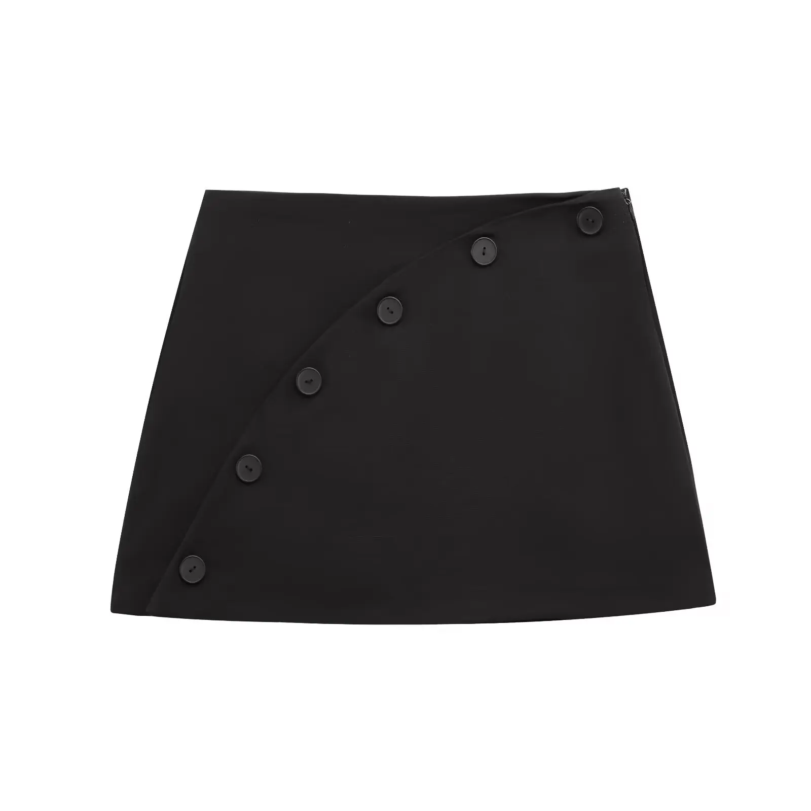 ZBZA Spring New Women's Faion Design Button Decorated Skirt Pants High Waist ort Length Polyester Fiber A-Line Slim Fit
ZBZA Spring New Women's Faion Design Button Decorated Skirt Pants High Waist ort Length Polyester Fiber A-Line Slim Fit