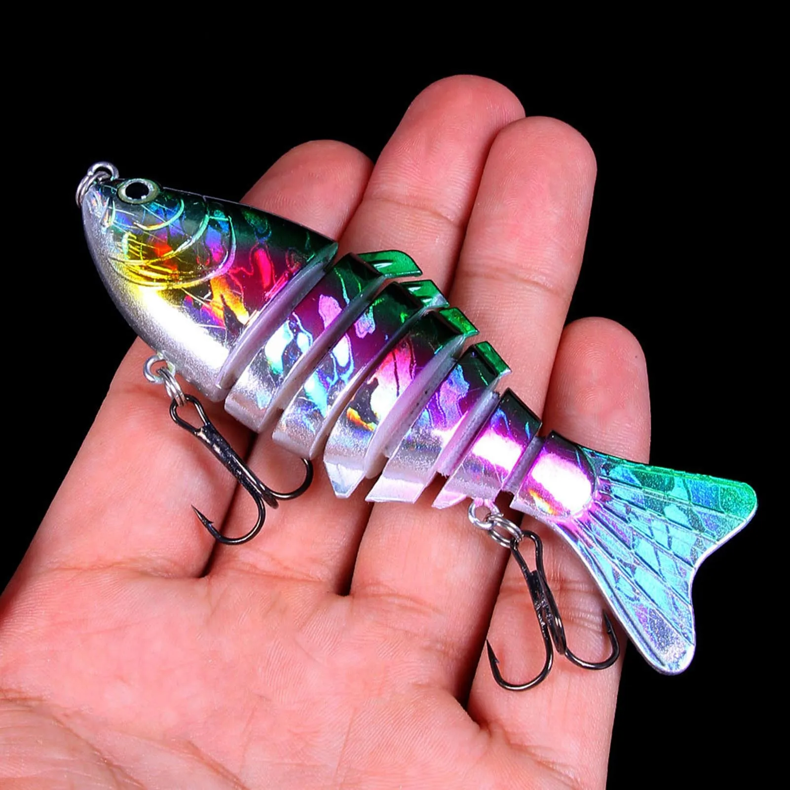 1pcs Multi-section Fish Road, Sub-bait, Fishing For Swimming Minnows, Multi-section Hard Bait, Colorful Fake Bait Fishing Tackle
1pcs Multi-section Fish Road, Sub-bait, Fishing For Swimming Minnows, Multi-section Hard Bait, Colorful Fake Bait Fishing Tackle