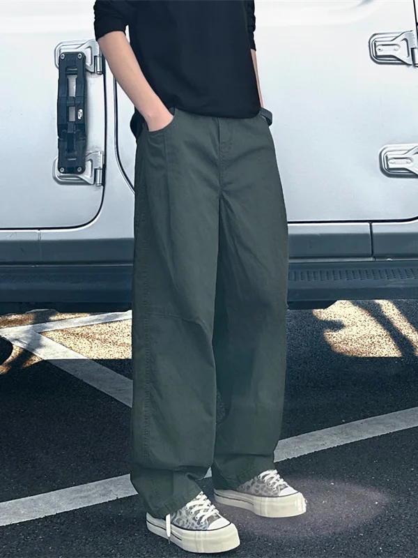 Мужские рабочие брюки прямого кроя из хлопка, повседневные, для подростков и студентов, модные, облегающие, функциональные, с эффектом высокого качества
Мужские рабочие брюки прямого кроя из хлопка, повседневные, для подростков и студентов, модные, облегающие, функциональные, с эффектом высокого качества