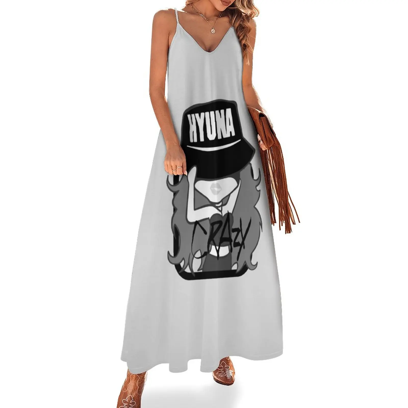 4MINUTE HyunA Crazy Sleeveless Dress prom dresses 2025 Evening gown dress party night Dress
4MINUTE HyunA Crazy Sleeveless Dress prom dresses 2025 Evening gown dress party night Dress