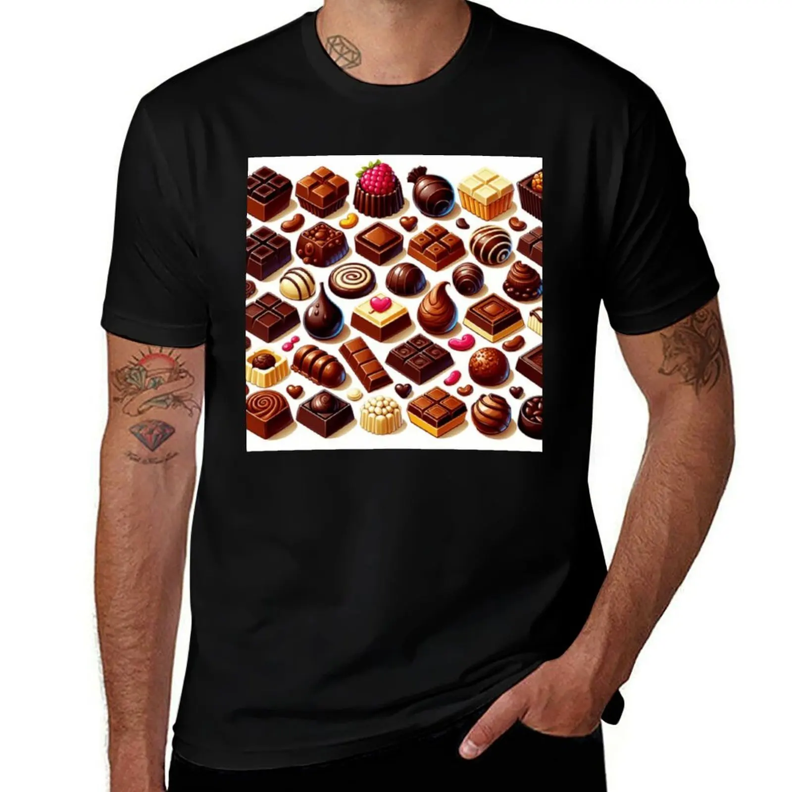 A selection of delicious chocolate print T-Shirt new gifts and t-shirts summer 2025 Aesthetic clothing mens t shirt
A selection of delicious chocolate print T-Shirt new gifts and t-shirts summer 2025 Aesthetic clothing mens t shirt