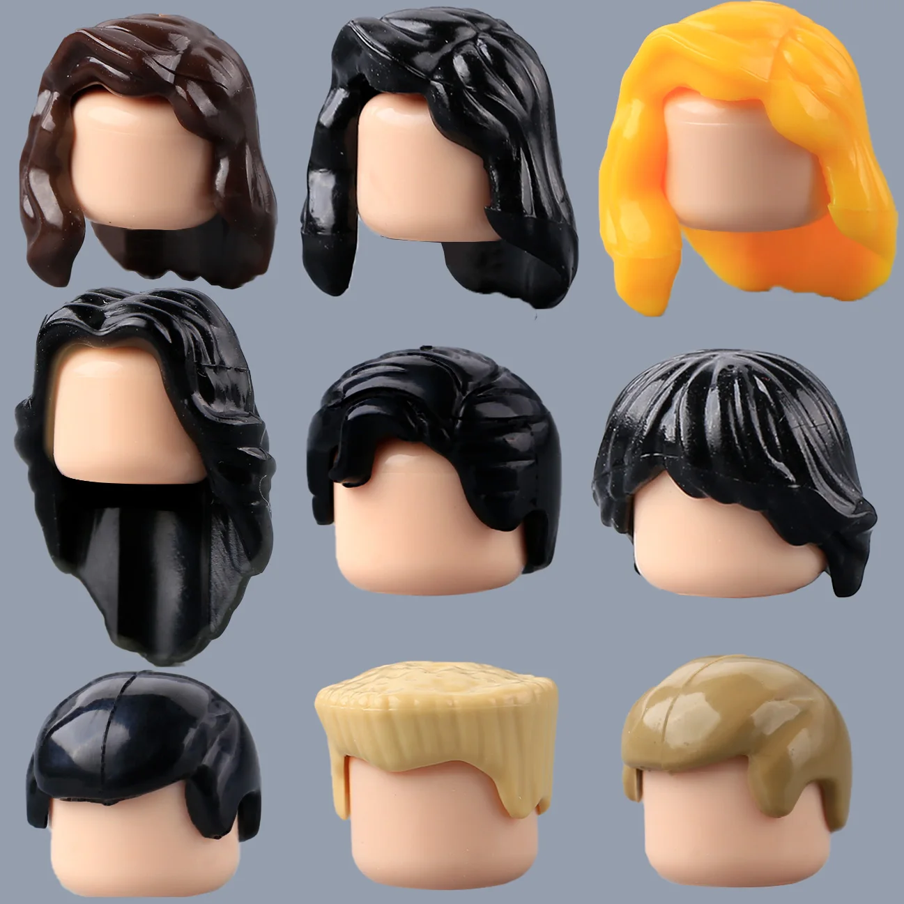 Строительные блоки город МОС Hair, фигурки, детали для тела, аксессуары, шляпа, кубики «сделай сам», игрушки, подарок для детей
Строительные блоки город МОС Hair, фигурки, детали для тела, аксессуары, шляпа, кубики «сделай сам», игрушки, подарок для детей