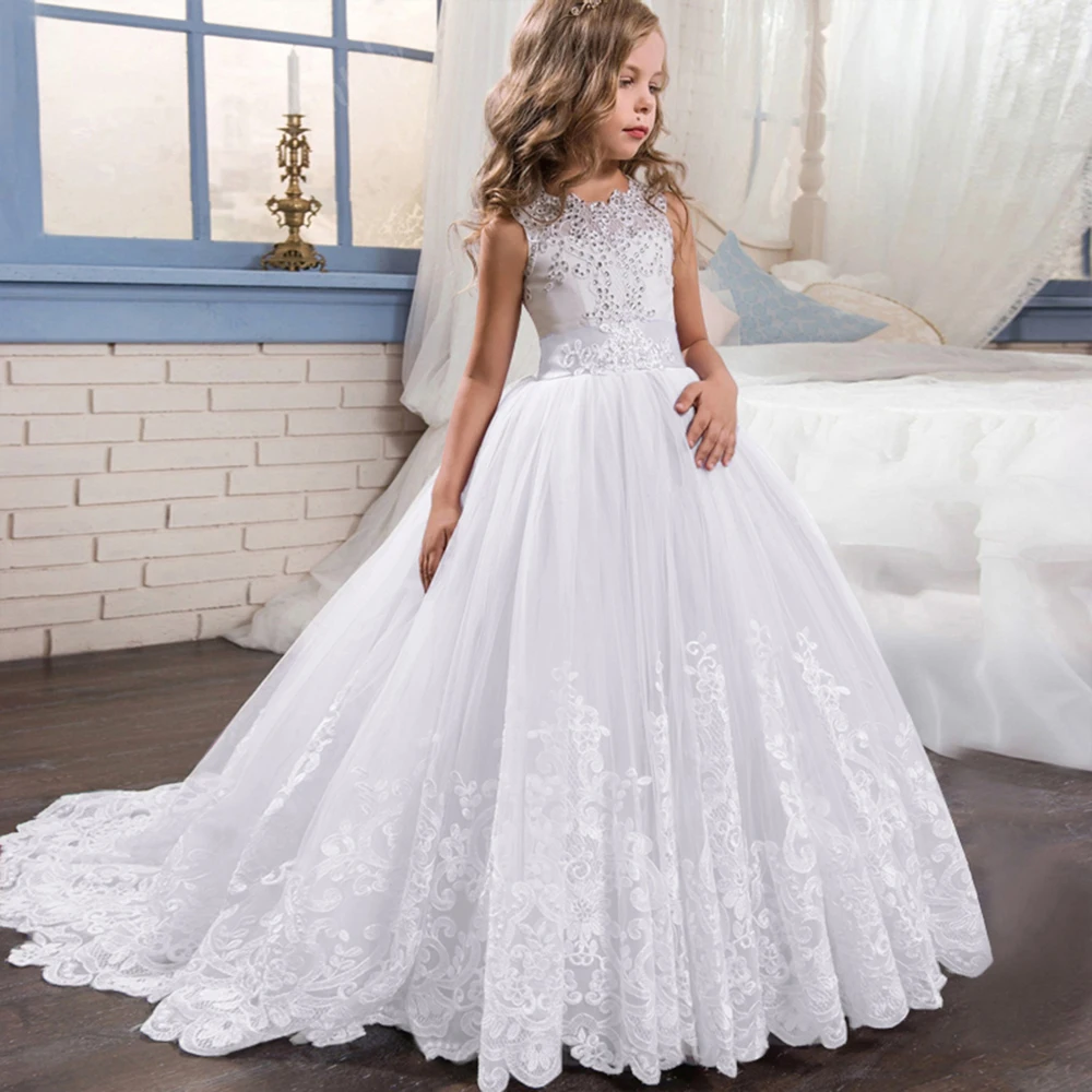 Girls Christmas Dress White Pink Bridesmaid Kids Clothe Baby Children Long Princess Party Wedding Evening New Customized 2026
Girls Christmas Dress White Pink Bridesmaid Kids Clothe Baby Children Long Princess Party Wedding Evening New Customized 2026