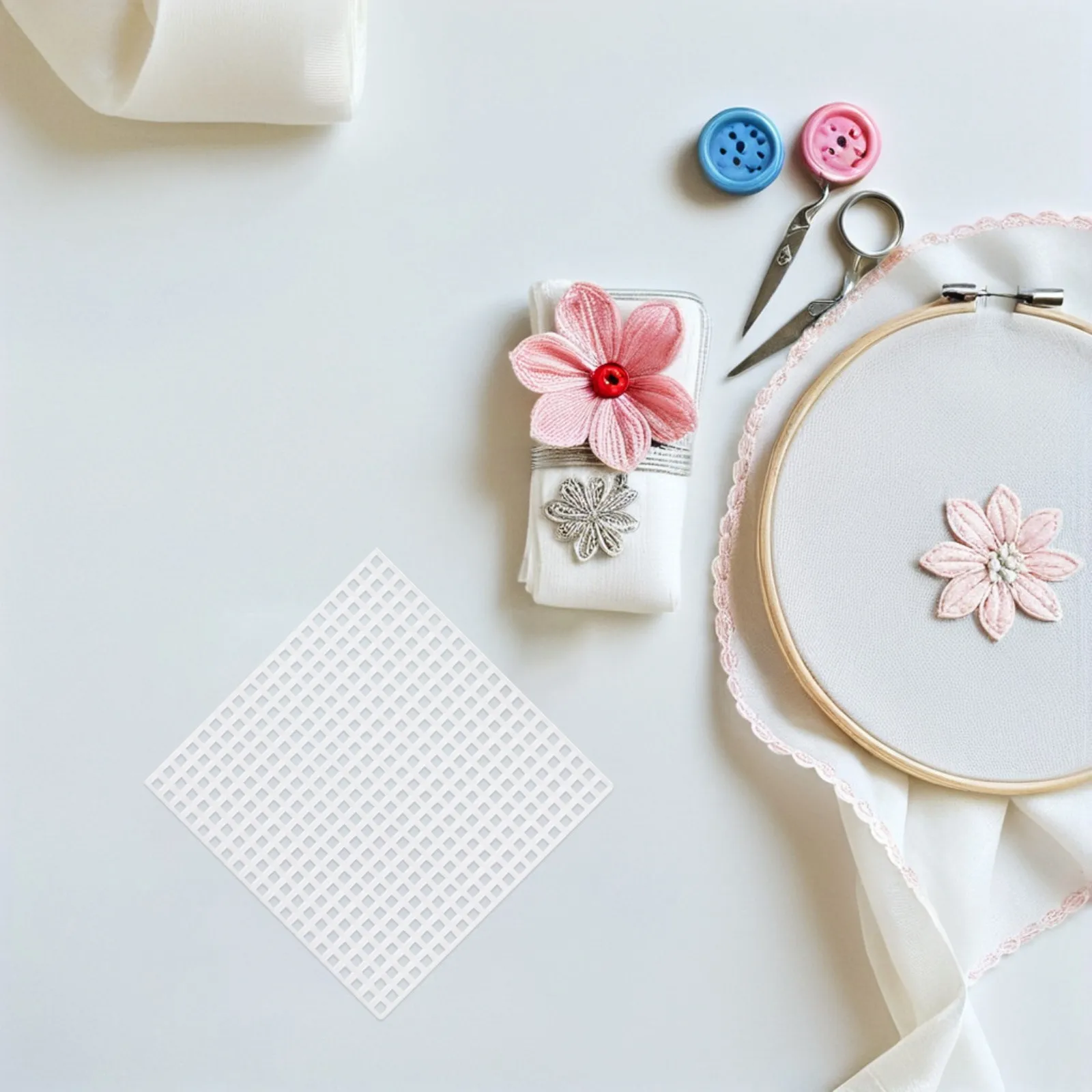 30Pcs Square Mesh Plastic Canvas Sheets 8x8cm Smooth Surface for Embroidery Cross Stitch DIY Coaster Pad Knit Crochet Projects
30Pcs Square Mesh Plastic Canvas Sheets 8x8cm Smooth Surface for Embroidery Cross Stitch DIY Coaster Pad Knit Crochet Projects