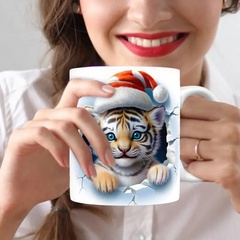 Drinkware Funny Ceramic Cup With Handle For Home New Christmas Mug Cartoon Christmas Theme Animal Coffee Cup Festive Tableware
Drinkware Funny Ceramic Cup With Handle For Home New Christmas Mug Cartoon Christmas Theme Animal Coffee Cup Festive Tableware