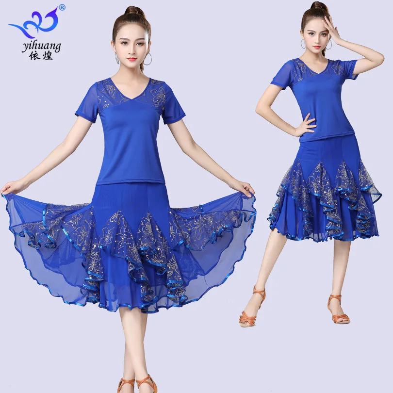 Square Dance Practice Dress National Standard Dance Social Dance Practice Dress Large Skirt Suit Sequin Dance Dress Table
Square Dance Practice Dress National Standard Dance Social Dance Practice Dress Large Skirt Suit Sequin Dance Dress Table
