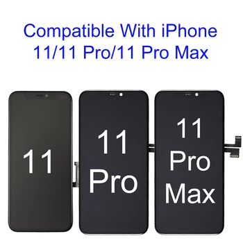 EBR incell LCD 디스플레이 터치 스크린 디지타이저 어셈블리 교체, 아이폰 11 11 프로 11 프로 맥스용, 최고의 선택