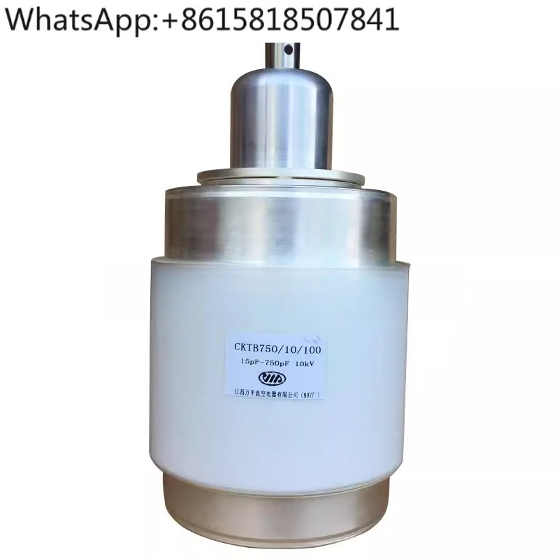 CKTB750/10/100 Adjustable 15PF-750PF 10KV High Voltage High Frequency Machine Vacuum Variable Ceramic Capacitor
CKTB750/10/100 Adjustable 15PF-750PF 10KV High Voltage High Frequency Machine Vacuum Variable Ceramic Capacitor