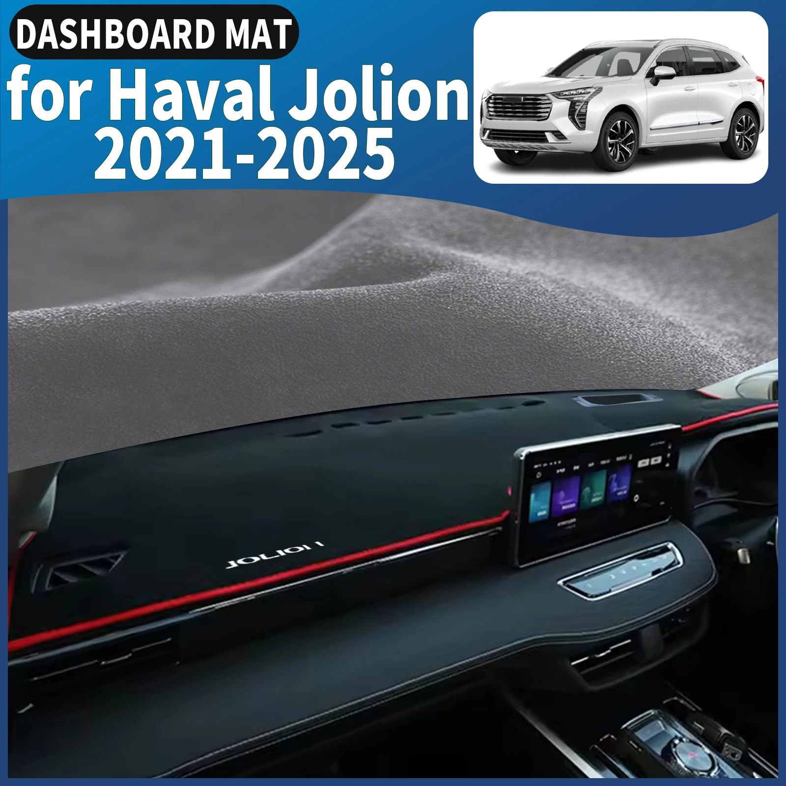 fit for Haval Jolion 2021 2022 2023 2024 2025 Car Dashmat Dashboard Cover Pad DashMat Sunshade Accessories Protective Carpet
fit for Haval Jolion 2021 2022 2023 2024 2025 Car Dashmat Dashboard Cover Pad DashMat Sunshade Accessories Protective Carpet