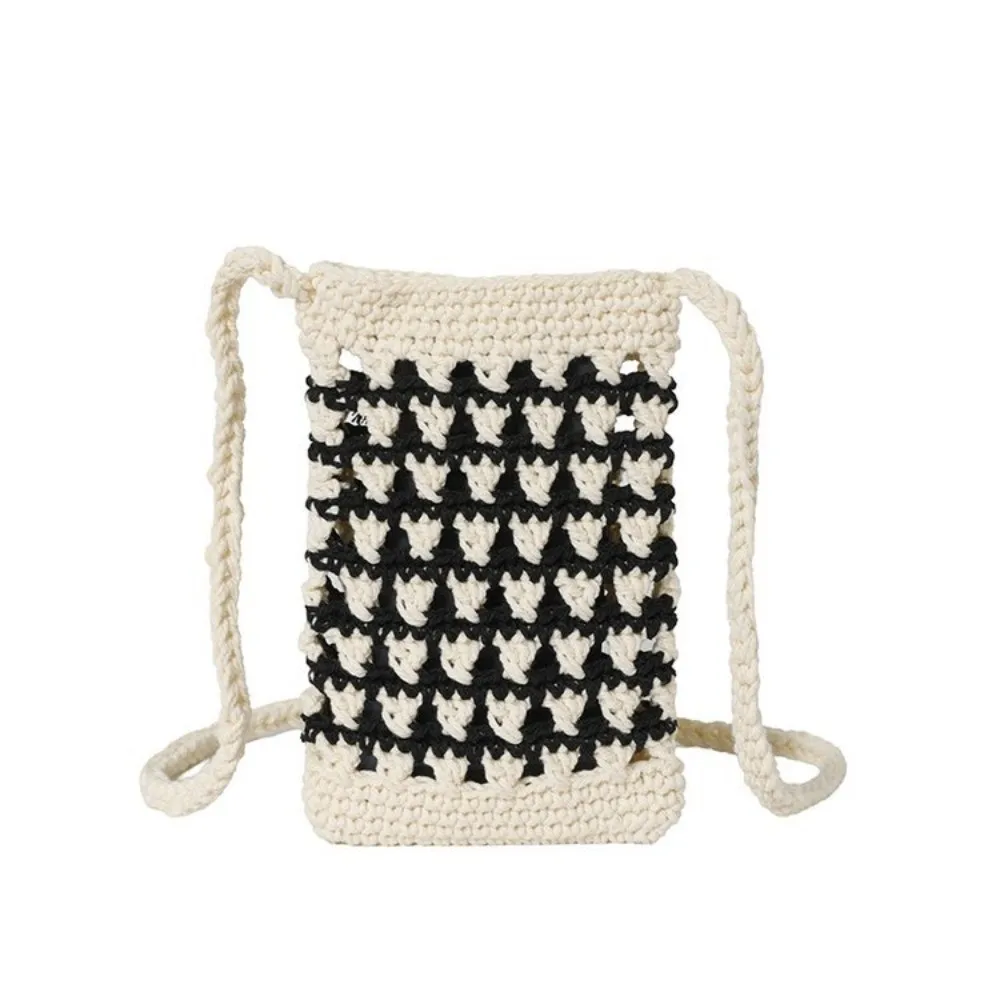 Natural Material Knitted Hollow Out Shoulder Bag Breathable Summer Handwoven Crossbody Bag Eco-friendly Elegant Tote Handbag
Natural Material Knitted Hollow Out Shoulder Bag Breathable Summer Handwoven Crossbody Bag Eco-friendly Elegant Tote Handbag