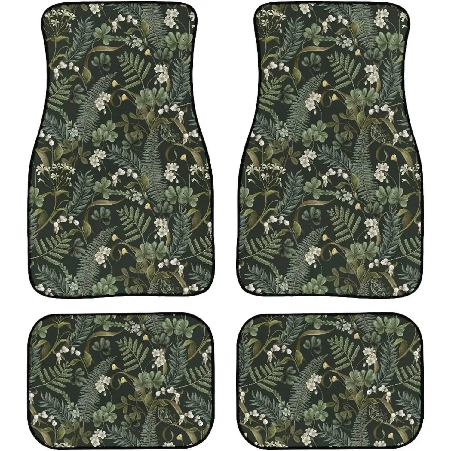 Botanical Floral Plant Floor Mats For Cars Universal Magical Forest White Flowers Berries Fern And Leaves Car Floor Mats Full Se
Botanical Floral Plant Floor Mats For Cars Universal Magical Forest White Flowers Berries Fern And Leaves Car Floor Mats Full Se