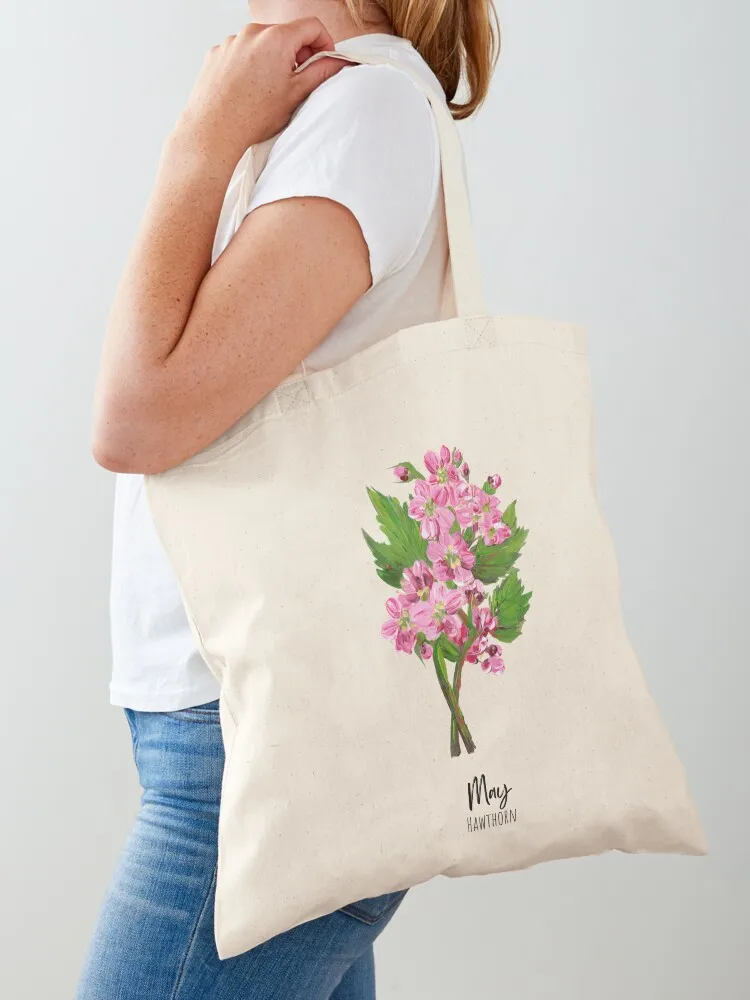 May Birth Flower Hawthorn Tote Bag Reusable bags tote bag woman personalized tote bag Lady
May Birth Flower Hawthorn Tote Bag Reusable bags tote bag woman personalized tote bag Lady