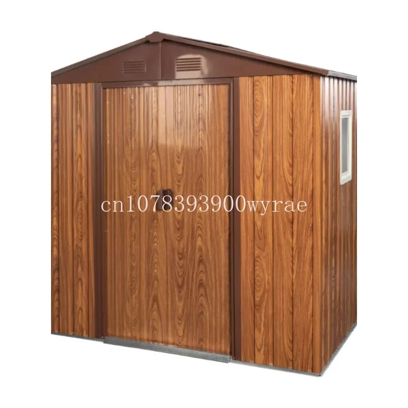 6ft x 6ft Outdoor Metal Storage Shed with Metal Floor Base sturdy and durable Easy to assemble For outdoor backyard gardens
6ft x 6ft Outdoor Metal Storage Shed with Metal Floor Base sturdy and durable Easy to assemble For outdoor backyard gardens