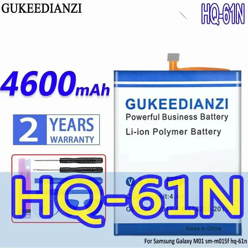 Аккумулятор мобильного телефона емкостью 4600 мАч для Samsung Galaxy M01 SM-m015f HQ-61n
Аккумулятор мобильного телефона емкостью 4600 мАч для Samsung Galaxy M01 SM-m015f HQ-61n