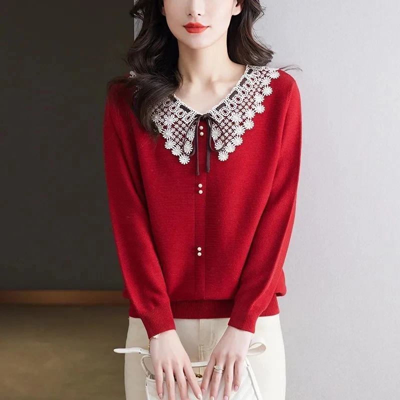 Ladies Autumn And Winter New Plus Warm Knit Elegant Clothes Simple Joker Pullover Solid Color Simple Comfortable Soft Sweater
Ladies Autumn And Winter New Plus Warm Knit Elegant Clothes Simple Joker Pullover Solid Color Simple Comfortable Soft Sweater