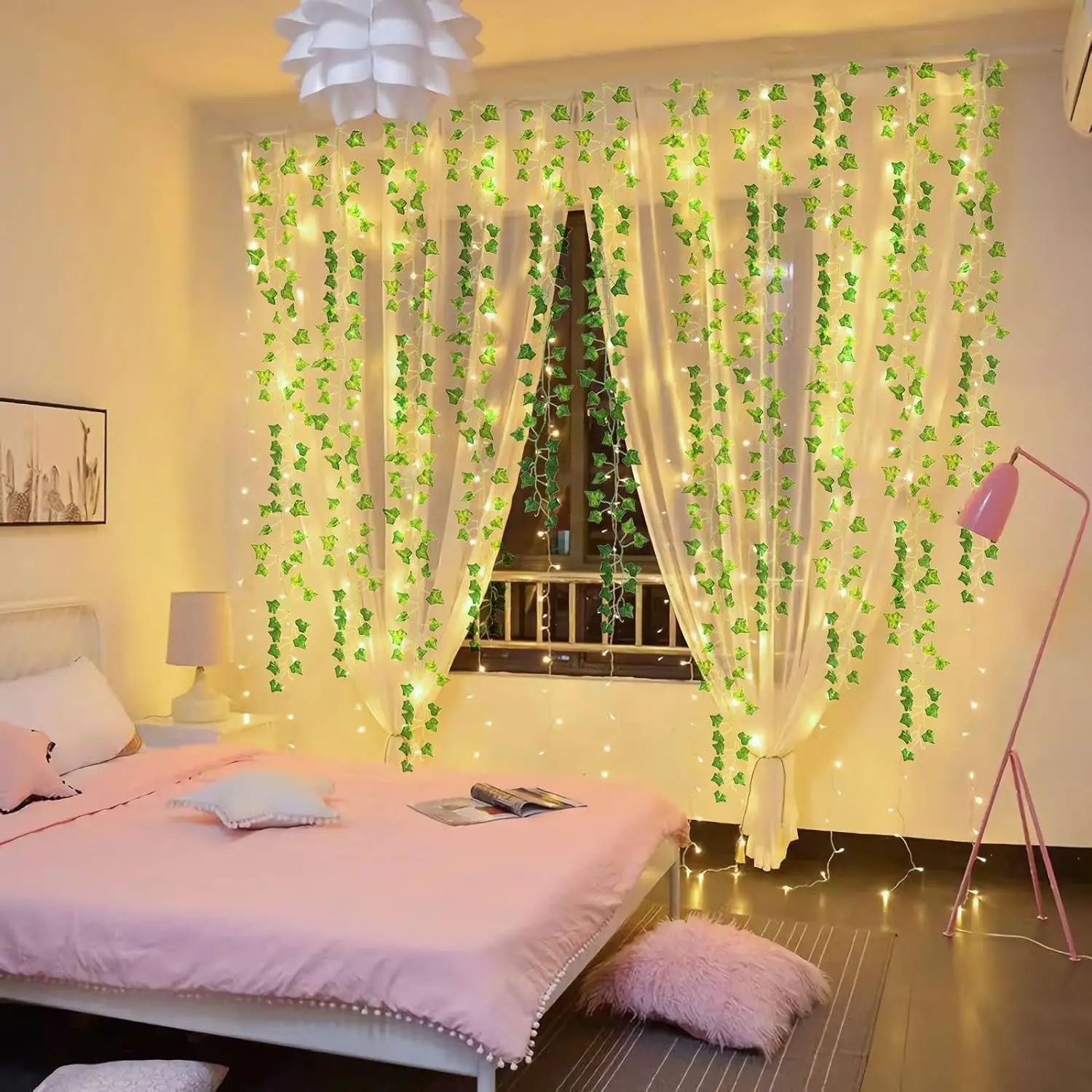 2/5/10M Outdoor Solar Ivy Vine String Light Artificial Flower Vine Atmosphere Lamp for Home Party Holiday Wedding Decoration
2/5/10M Outdoor Solar Ivy Vine String Light Artificial Flower Vine Atmosphere Lamp for Home Party Holiday Wedding Decoration