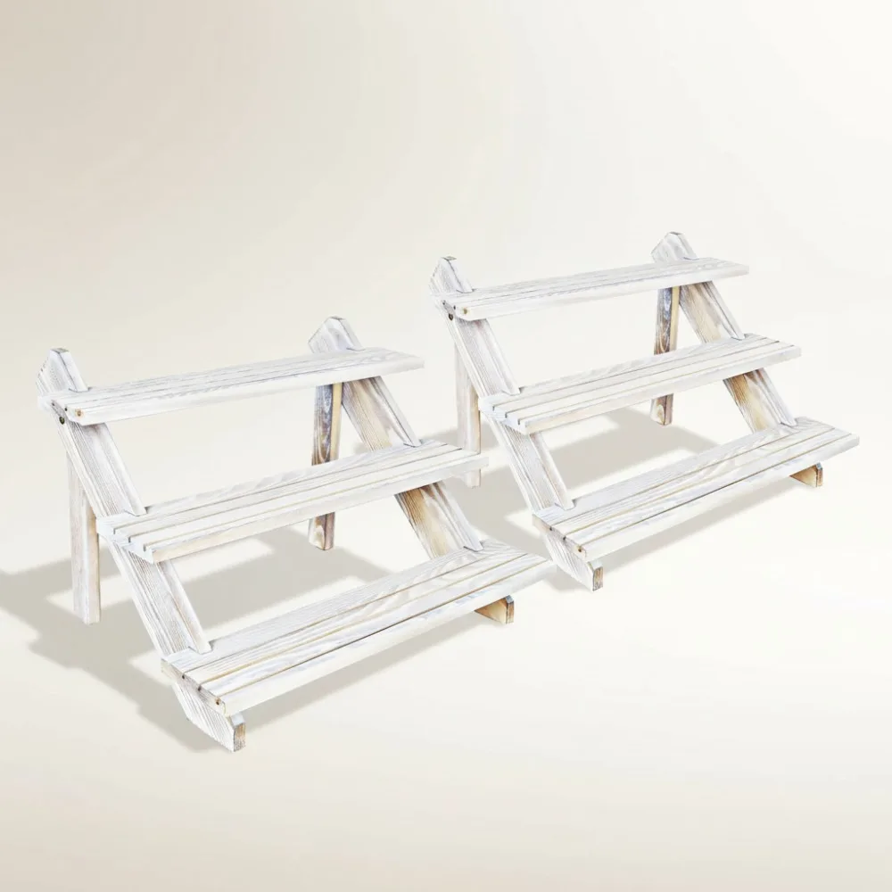 2-Piece White Wood Display Riser, 3-Tier Earring Jewelry Organizer Stand for Tabletop Shows & Home Decor
2-Piece White Wood Display Riser, 3-Tier Earring Jewelry Organizer Stand for Tabletop Shows & Home Decor