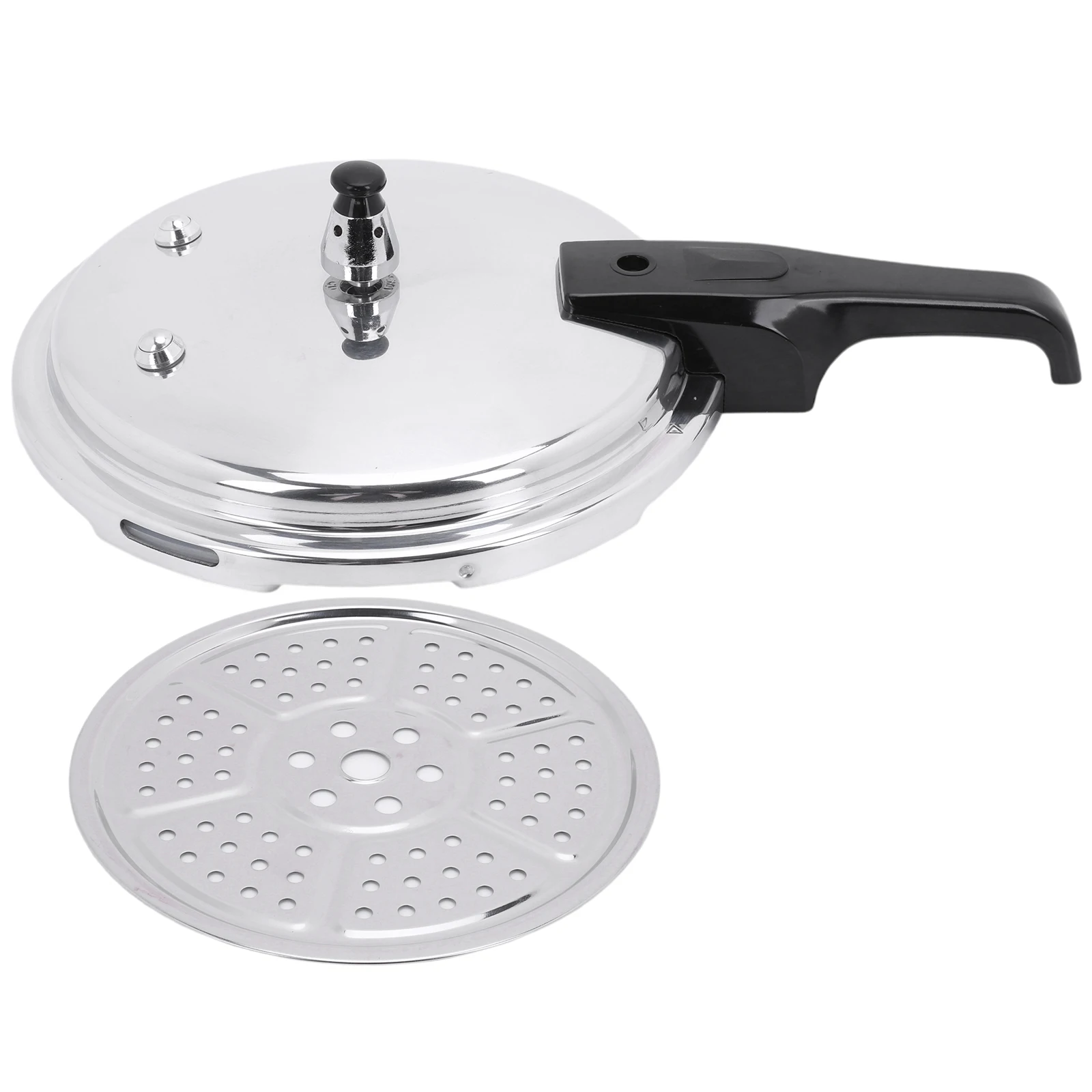 Aluminum Alloy Pressure Cooker with Steaming Plate Small Pressure Cooker Household Stovetop Pressure Canner for Induction Cooker
Aluminum Alloy Pressure Cooker with Steaming Plate Small Pressure Cooker Household Stovetop Pressure Canner for Induction Cooker