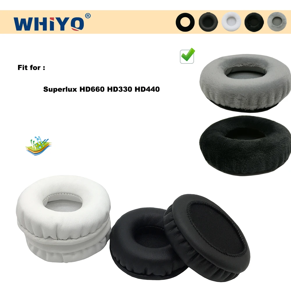 Morepwr New Upgrade Replacement Ear Pads for Superlux HD660 HD330 HD440 Headset Parts Leather Cushion Velvet Earmuff Sleeve
Morepwr New Upgrade Replacement Ear Pads for Superlux HD660 HD330 HD440 Headset Parts Leather Cushion Velvet Earmuff Sleeve