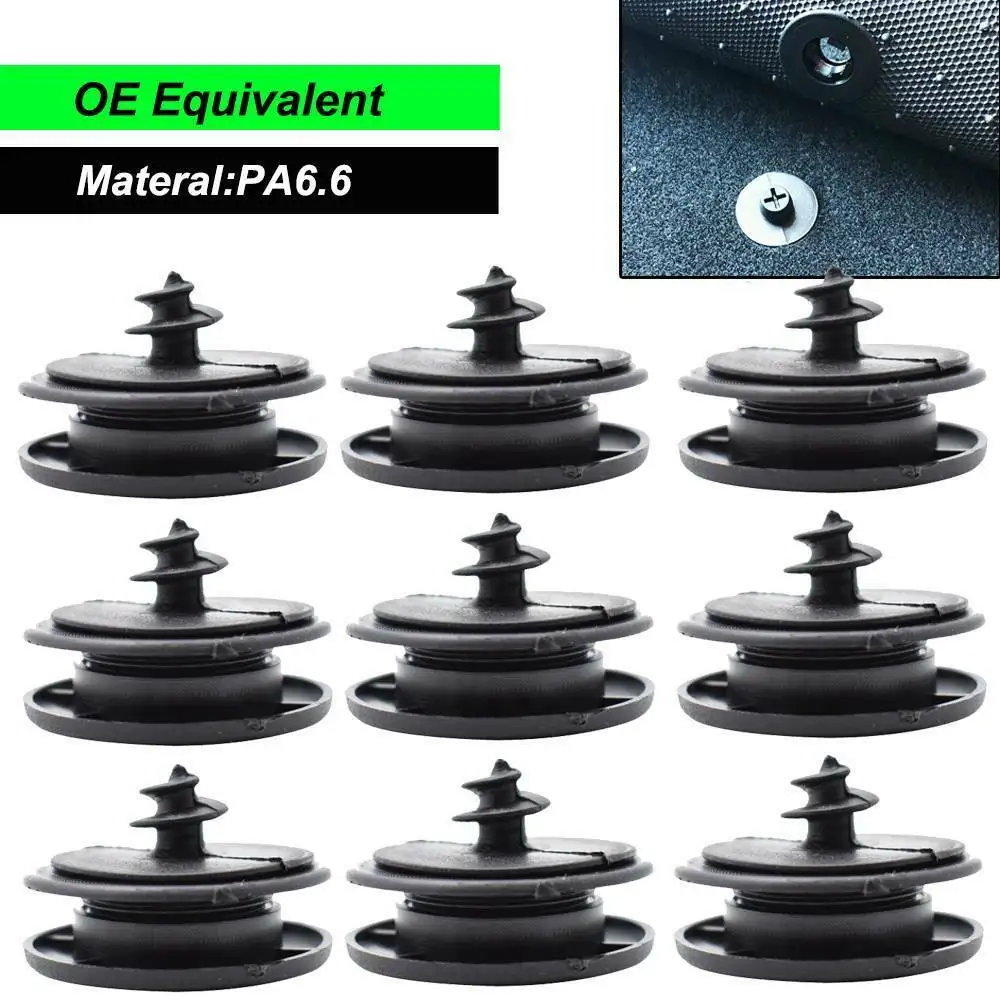 100% Brand New 10Sets Universal Black Car Floor Mat Clips Carpet Retainer Fixing Holders Grips Easy To Install
100% Brand New 10Sets Universal Black Car Floor Mat Clips Carpet Retainer Fixing Holders Grips Easy To Install