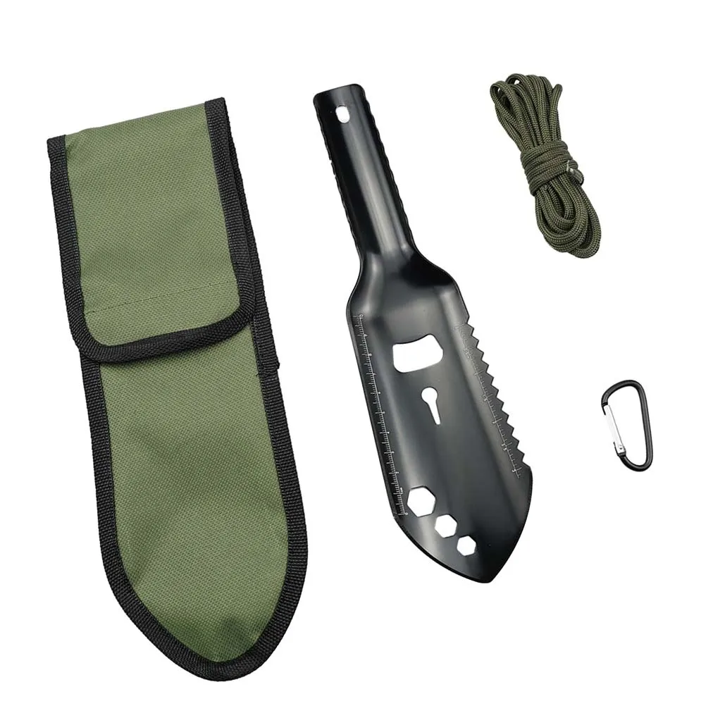 Aluminum Alloy Outdoor Emergency Shovel Lightweight Compact Metal Hand Tool for Camping Hiking Gardening Durable Anti Rust Small
Aluminum Alloy Outdoor Emergency Shovel Lightweight Compact Metal Hand Tool for Camping Hiking Gardening Durable Anti Rust Small