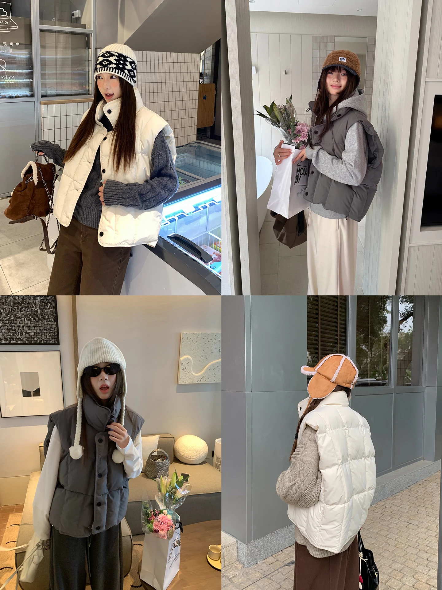 Thiened Warmth Women's Vest Jaet Commute Sle Polyester Fabric ket Design Stand Collar Single Button Closure Pure Color
Thiened Warmth Women's Vest Jaet Commute Sle Polyester Fabric ket Design Stand Collar Single Button Closure Pure Color