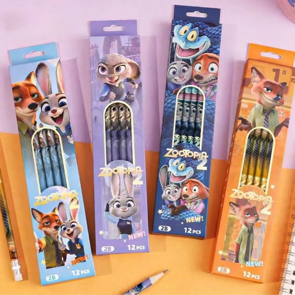 Набор карандашей и точилки Zootopia 2 с рисунками Гэри, Ника и Джуди, аниме-дизайн, канцелярские товары для школы, офиса, подарки для вечеринок
Набор карандашей и точилки Zootopia 2 с рисунками Гэри, Ника и Джуди, аниме-дизайн, канцелярские товары для школы, офиса, подарки для вечеринок