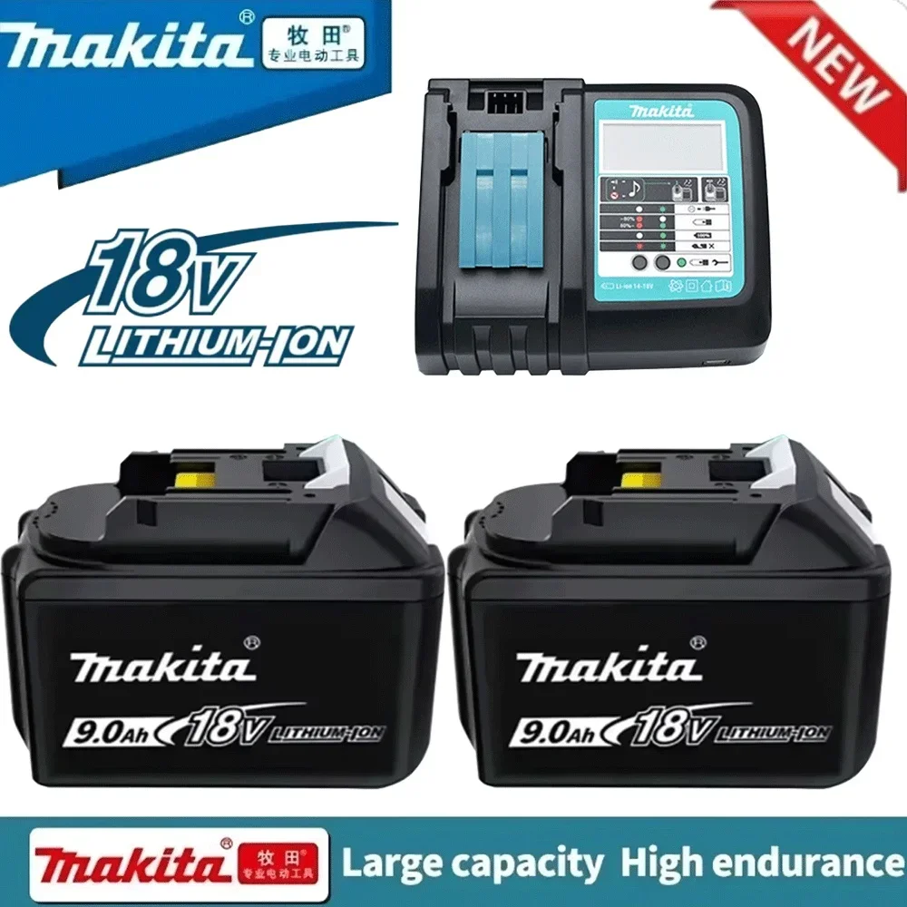 100% NEW Lithium-ion 3/5/6/9Ah Makita 18V Battery Rechargeable Li-ion Batteries Charger for BL1860B BL1830 BL1850 BL1815 LXT400
100% NEW Lithium-ion 3/5/6/9Ah Makita 18V Battery Rechargeable Li-ion Batteries Charger for BL1860B BL1830 BL1850 BL1815 LXT400