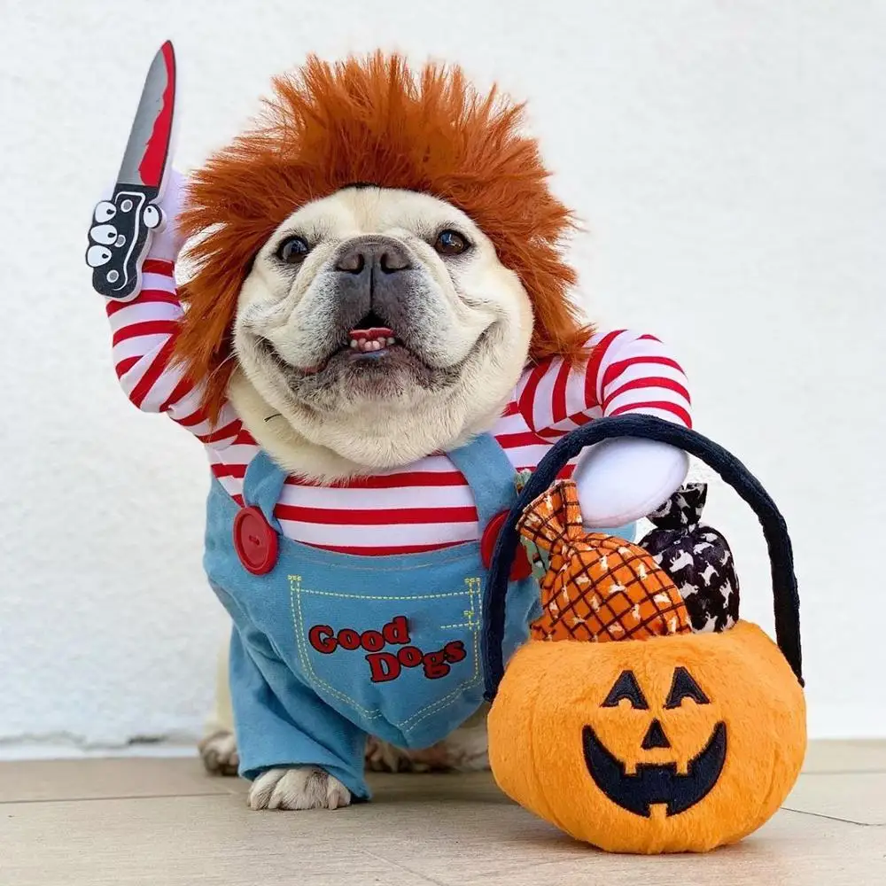Pet Dog Halloween Clothes Christmas Cosplay Clothing Funny Xmas Dogs Costumes Festival Party Clothing Dog Xmas Outfit For Dogs
Pet Dog Halloween Clothes Christmas Cosplay Clothing Funny Xmas Dogs Costumes Festival Party Clothing Dog Xmas Outfit For Dogs