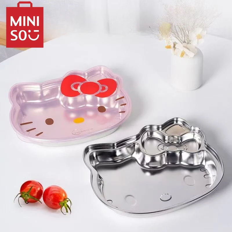 MINISO Hello Kitty Children Plate 316 Stainless Steel Cartoon Household Korean Girl Heart Cute Lunch Box Fruit Plate Snack Plate
MINISO Hello Kitty Children Plate 316 Stainless Steel Cartoon Household Korean Girl Heart Cute Lunch Box Fruit Plate Snack Plate