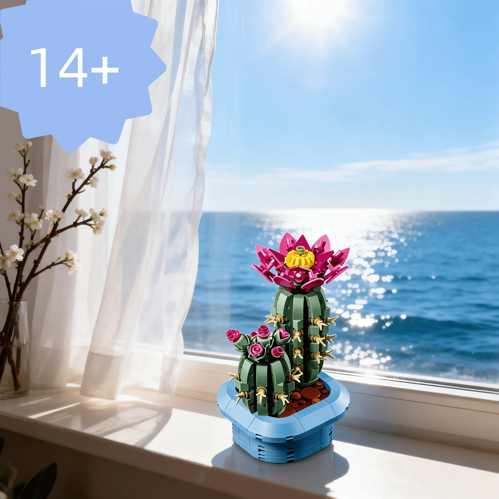 MOC home decoration 2026 new creative plant series red cactus modular assembly city construction toy assembly adult birthday gif
MOC home decoration 2026 new creative plant series red cactus modular assembly city construction toy assembly adult birthday gif