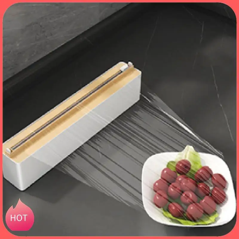 HOT-Plastic Wrap Dispenser,Foil Dispenser,Refillable Cling Wrap Dispenser,Foil Cling Film Dispenser Wrap Dispenser Durable
HOT-Plastic Wrap Dispenser,Foil Dispenser,Refillable Cling Wrap Dispenser,Foil Cling Film Dispenser Wrap Dispenser Durable