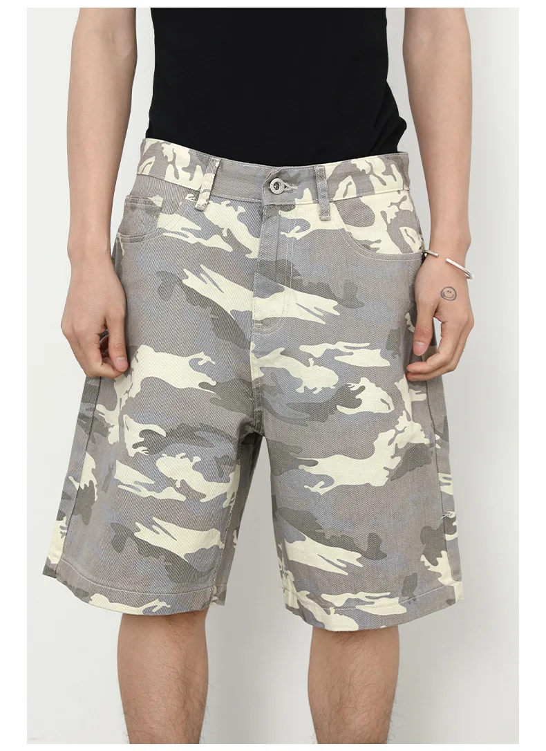 American Style Men's Shorts Calf-Length Pants Straight Wide Leg Male Short Jeans Summer Fashion Bottom
American Style Men's Shorts Calf-Length Pants Straight Wide Leg Male Short Jeans Summer Fashion Bottom