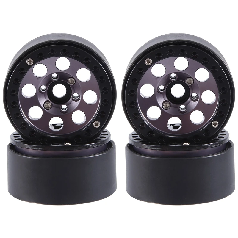 4PCS 1.9 Metal Beadlock 8 Round Hole Wheel Hub Rim For 1/10 RC Crawler Axial SCX10 90046 AXI03007 TRX4 Redcat D90,Grey Parts
4PCS 1.9 Metal Beadlock 8 Round Hole Wheel Hub Rim For 1/10 RC Crawler Axial SCX10 90046 AXI03007 TRX4 Redcat D90,Grey Parts