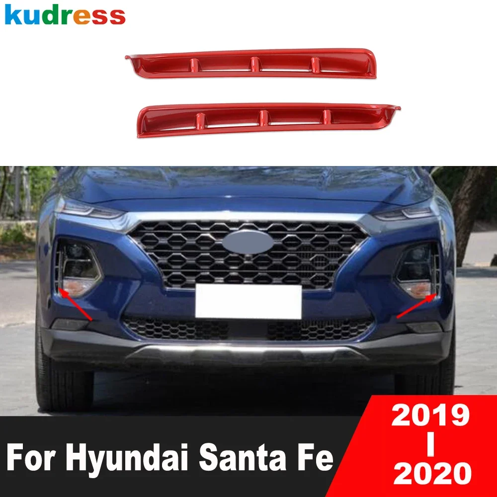 For Hyundai Santa Fe 2019 2020 Chrome Car Front Fog Light Lamp Eyebrow Cover Trim Head Foglight Eyelid Frame Trims Accessories
For Hyundai Santa Fe 2019 2020 Chrome Car Front Fog Light Lamp Eyebrow Cover Trim Head Foglight Eyelid Frame Trims Accessories
