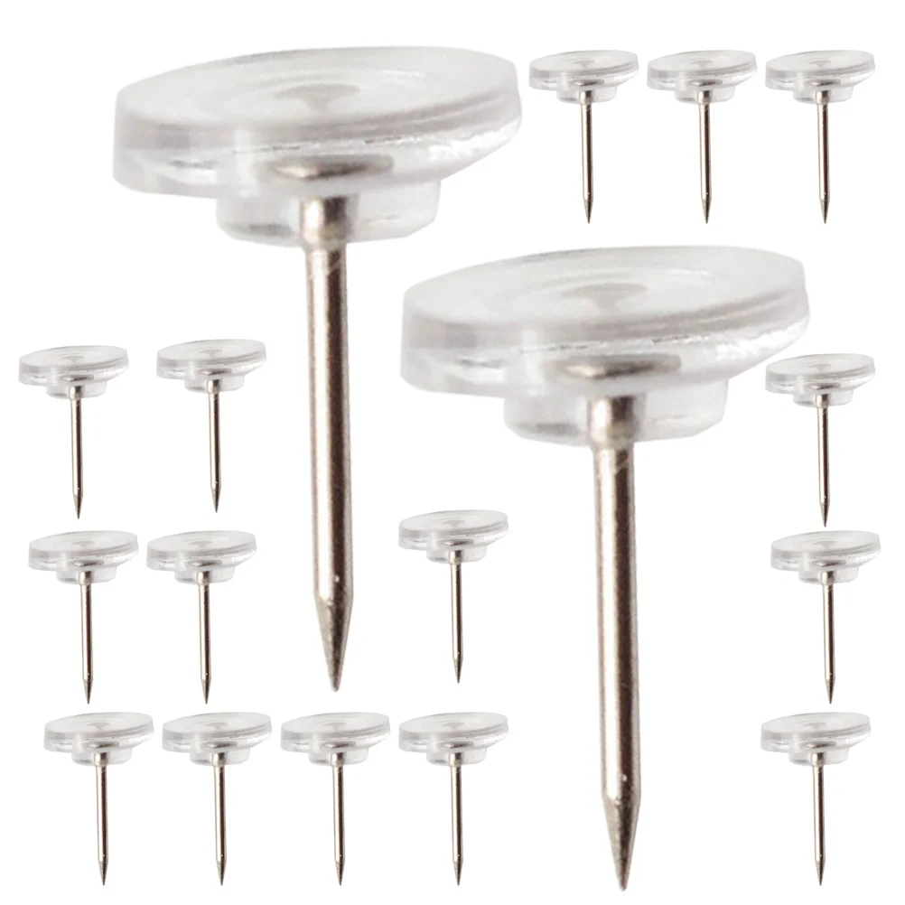 100 Pcs Cork Board Thumbtacks Push Pin Flat Short Hair Pushpins for Plastic Hanging Wall Hangings
100 Pcs Cork Board Thumbtacks Push Pin Flat Short Hair Pushpins for Plastic Hanging Wall Hangings