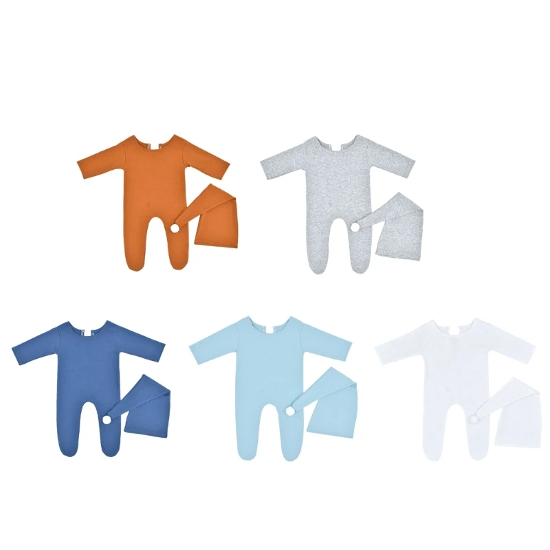 YYD 2pcs/set Newborn Photography Clothing Hat with Romper Infant Baby Photo Props
YYD 2pcs/set Newborn Photography Clothing Hat with Romper Infant Baby Photo Props