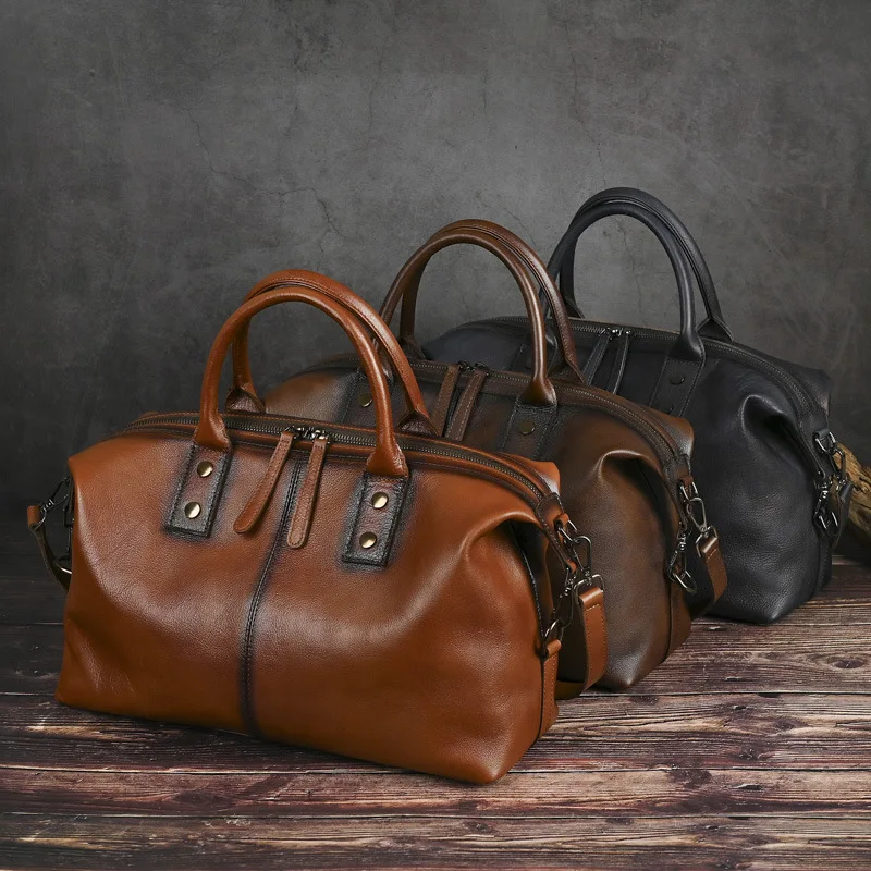 Women's new retro handbag large capacity middle-aged mother soft leather shoulder messenger bag fashion simple versatile casual
Women's new retro handbag large capacity middle-aged mother soft leather shoulder messenger bag fashion simple versatile casual